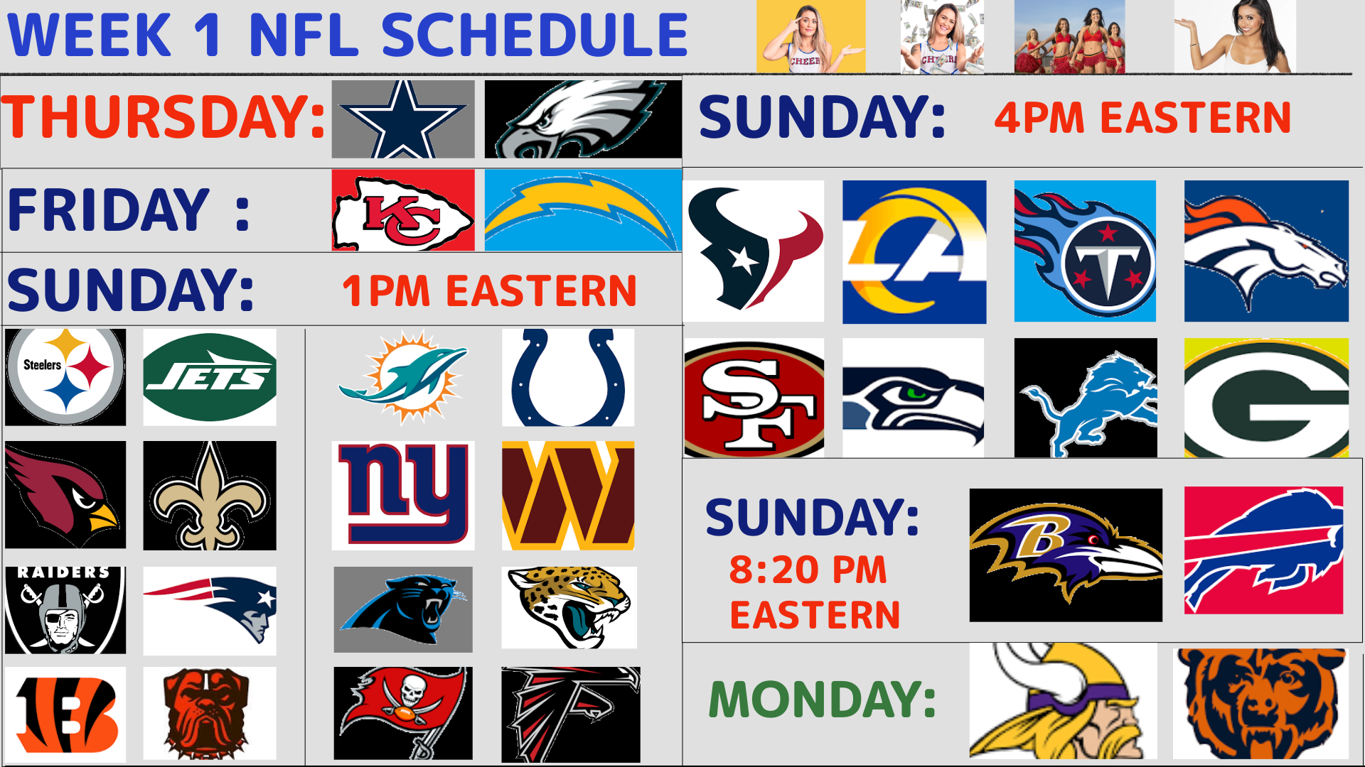 NFL CALENDAR